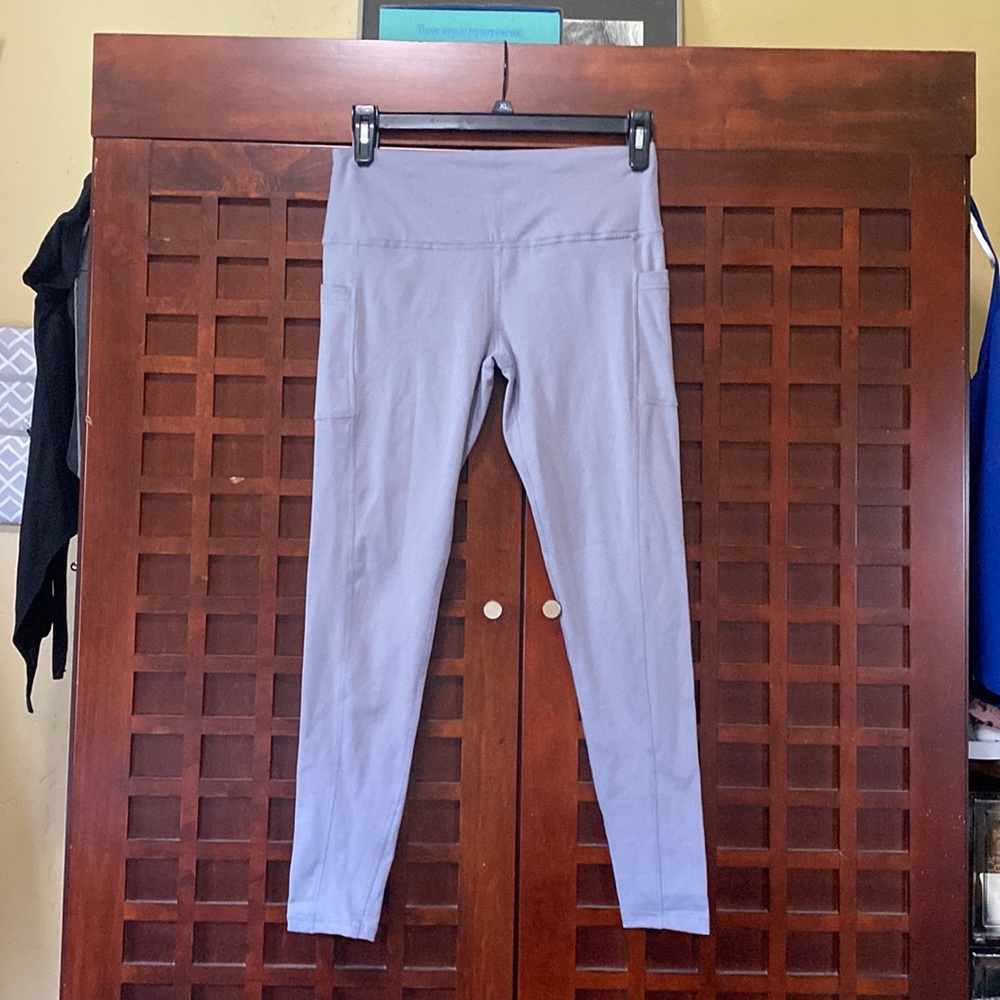 Leggings; high rise; size small; light purple